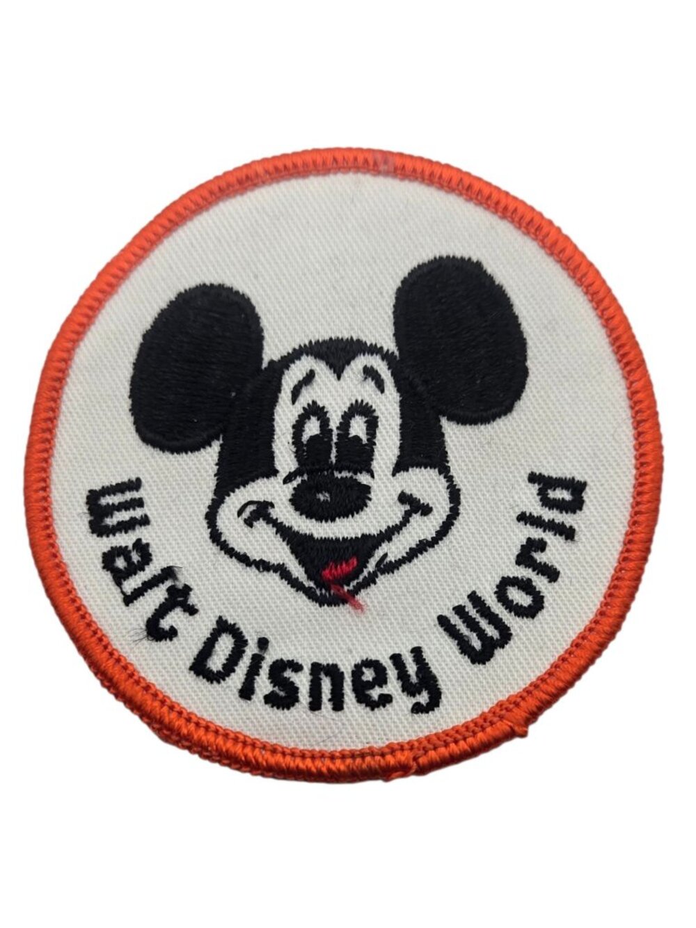 Vintage Mickey Mouse Patch Disneyland Souvenir Walt Disney